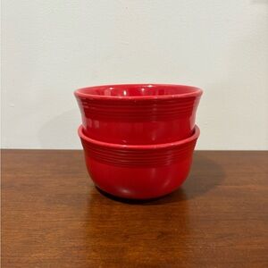 Fiesta Gusto Bowls *2* Scarlett Red